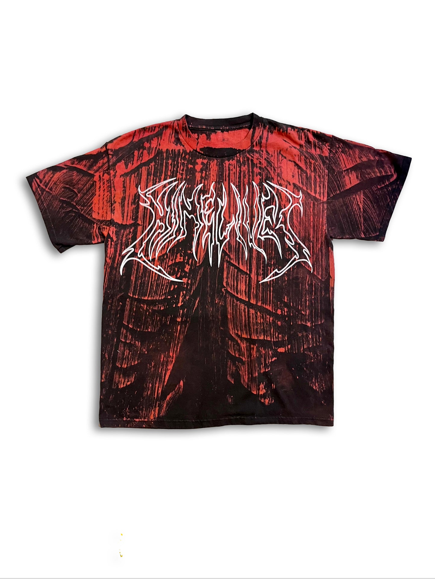 NINELIVES reverse dye tee