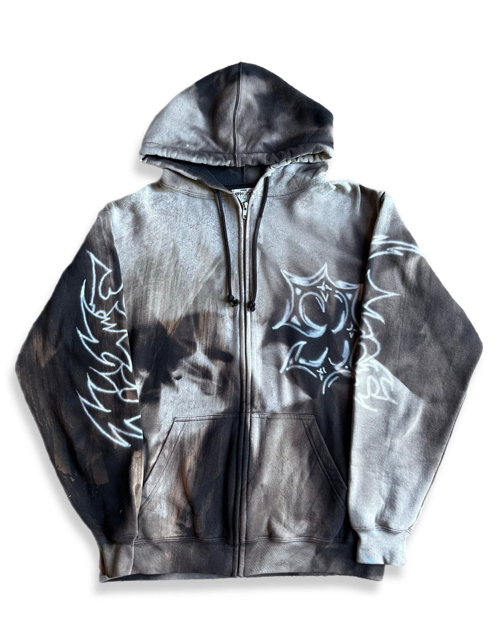 SJ airbrush zip up