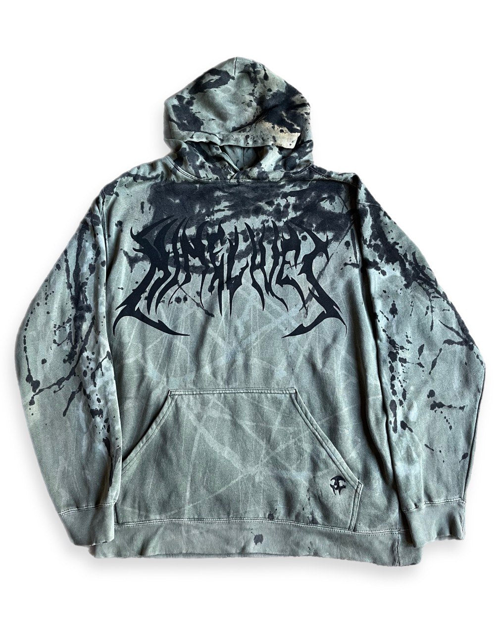 NINELIVES splatter hoodie