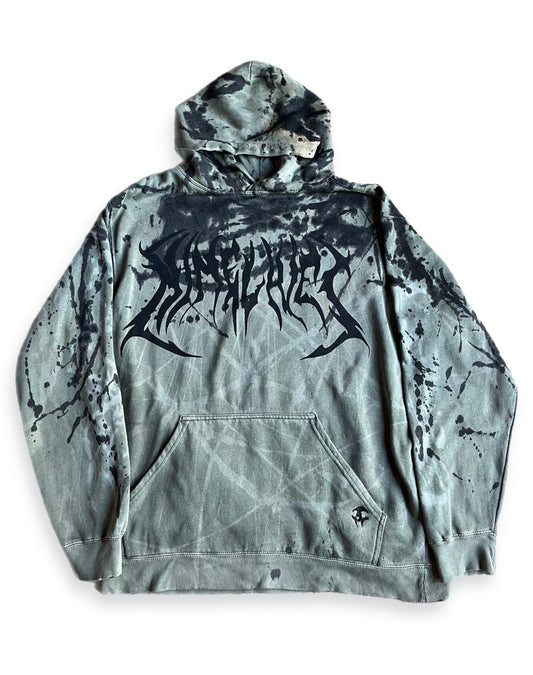 NINELIVES splatter hoodie